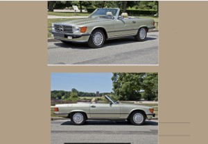 Mercedes Benz SL 560 1986