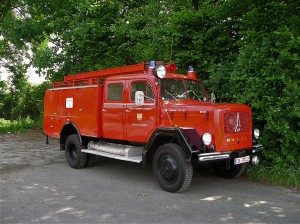 Margirus Deutz TLF 16 Tanklöschfahrzeug Feuerwehr 1967