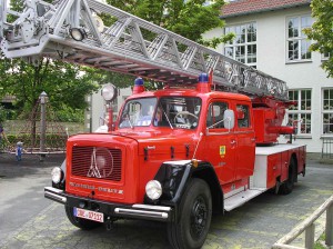 Magirus Deutz DL 30h Drehleiter Feuerwehr 1969